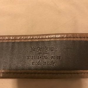 YSL vintage belt